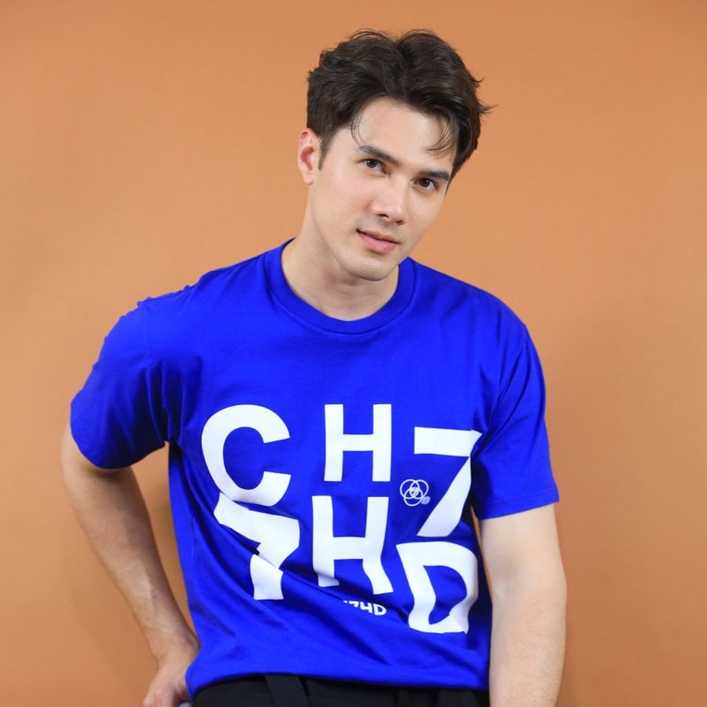 เสื้อยืด CH7HD  รุ่น Original Year 2024 (น้ำเงิน)