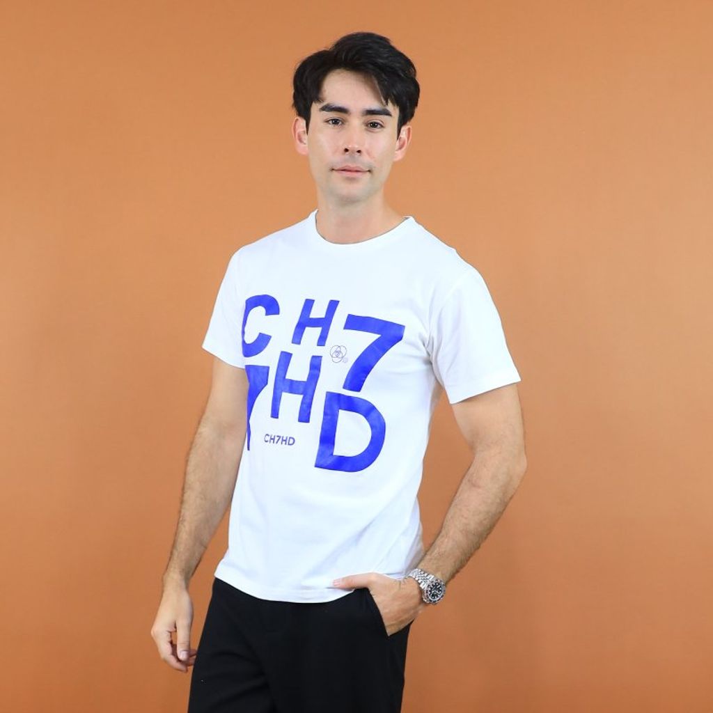 เสื้อยืด CH7HD  รุ่น Original Year 2024 (ขาว)