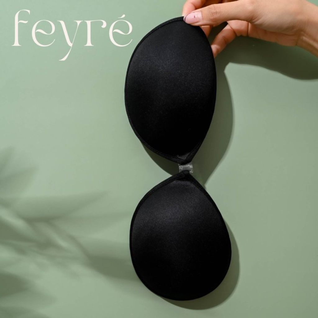 Feyre บราทรงกลม แบบผ้า ไม่เสริมฟองน้ำ