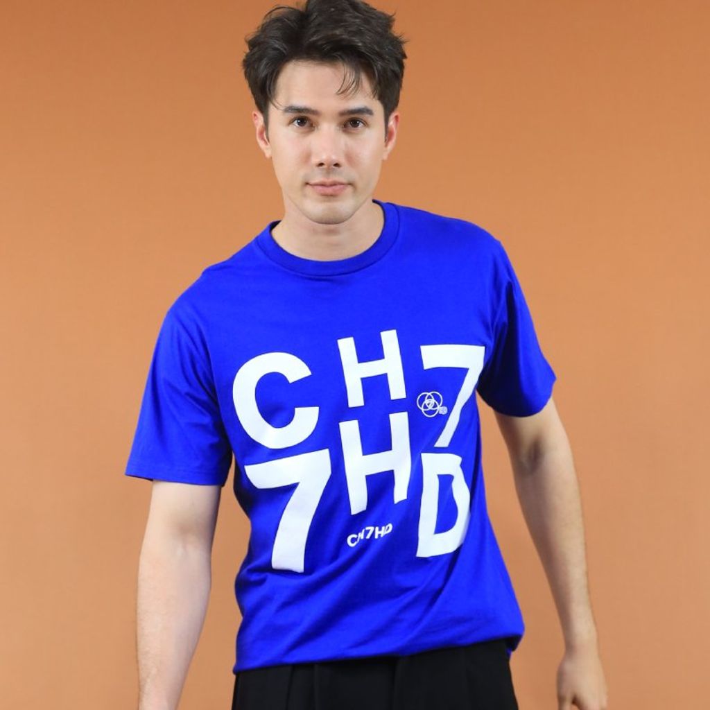 เสื้อยืด CH7HD  รุ่น Original Year 2024 (น้ำเงิน)