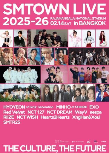 SMTOWN LIVE 2025-26 [THE CULTURE, THE FUTURE] in BANGKOK