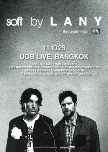 LANY : soft world tour Bangkok
